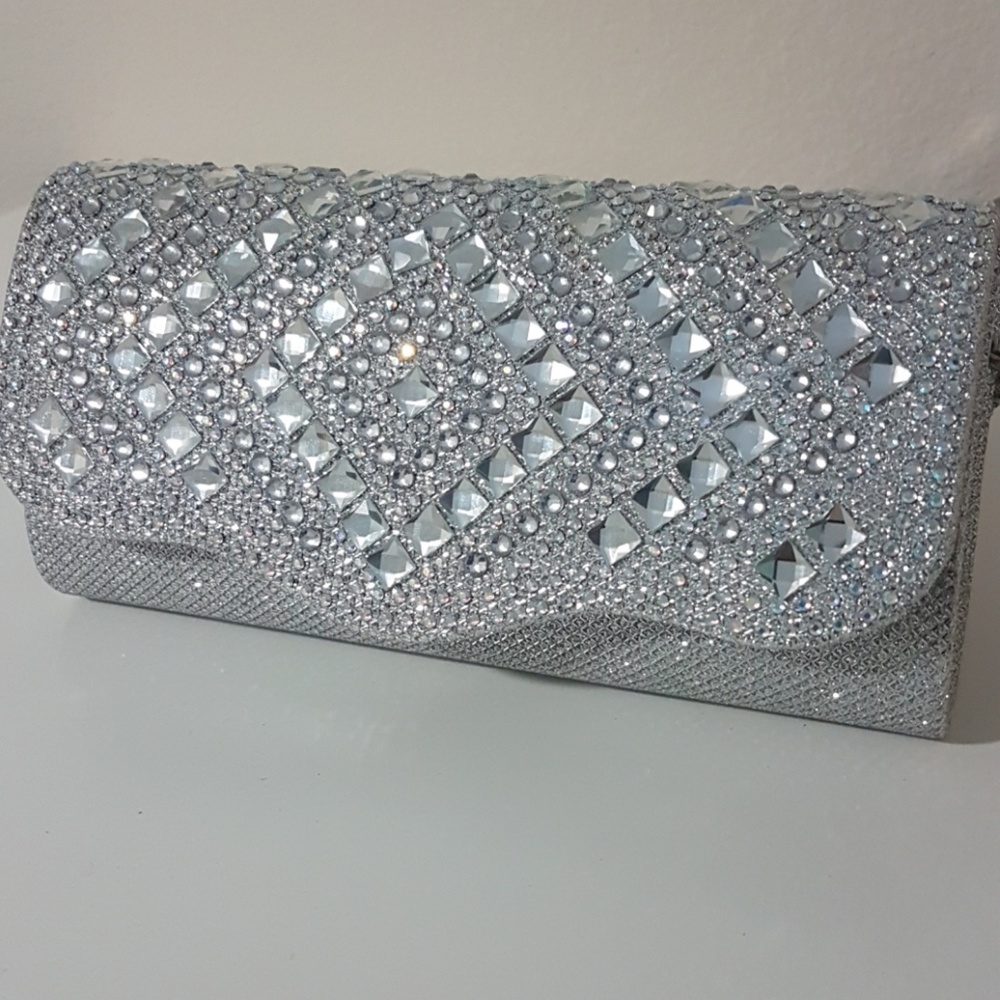 Super sparkly clutch